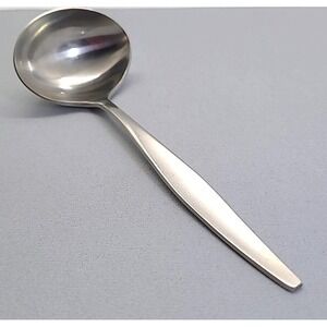 Vintage Reed & Barton Cream Soup Spoon‎ Stainless Steel Silverware Flatware MCM